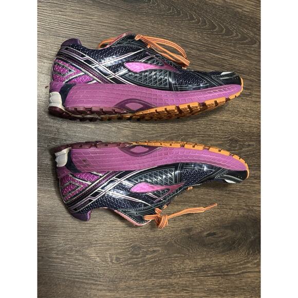 Brooks Adrenaline GTS 15 Womens Running Shoes Size 7.5 Blue Purple - 1201741D458 - Picture 7 of 10